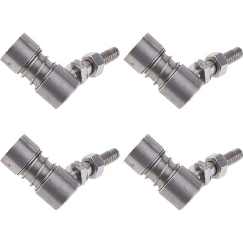 4X Stainless Steel Boat Throttle Ball Joint Replacement Marine Boat Hardware