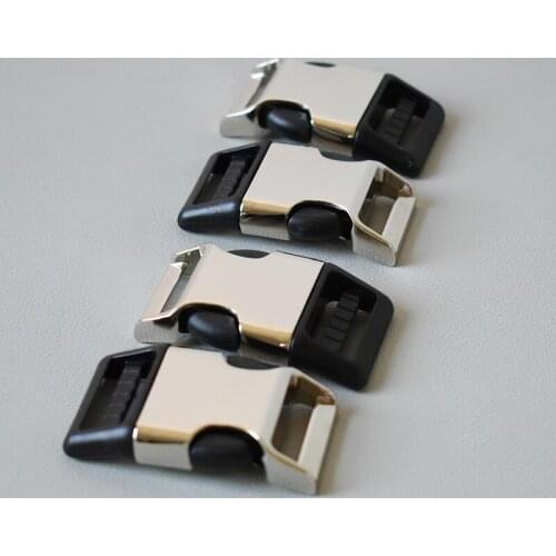 50 pcs release buckle environment metal buckle 25mm DIY sewing pet supplies dog collar accessories durable hardware