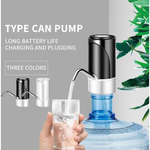 USB Charging Automatic Electric Barreled Water Pump Home Office Pure Water Drinking Water Dispenser Home Kitchen Accessories