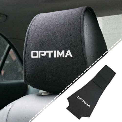 Car Styling For KIA Optima 2018 2019 Car Accessories Hot car headrest cover 1PCS