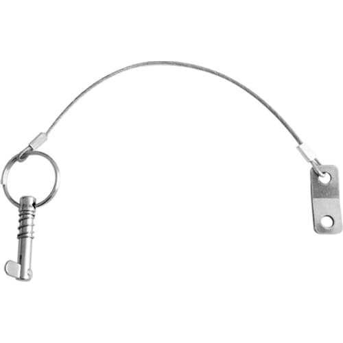 316 Stainless Steel Quick Release Pin Lanyard for Boat Bimini Top Deck Hinge