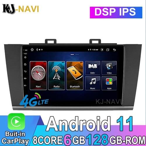 For Subaru Outback 5 2014 - 2018 Legacy 6 2014 - 2017 Android 11.0 Car Player Navigation Stereo Radio Multimedia GPS 8-Core DSP