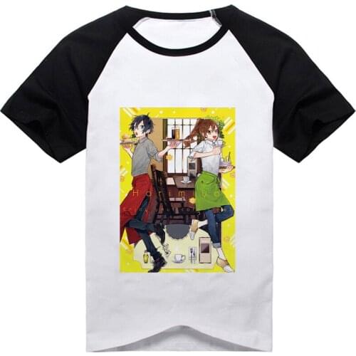 Hori san to Miyamura kun Horimiya Cosplay Shirt Role Hori Kyōko Miyamura Izumi Short Sleeves T-shirt Fashion White Tee