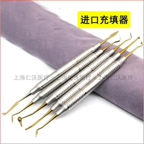 Imported dental resin filler Aesthetic photosensitive knife corrector Amalgam polishing oral dental tools