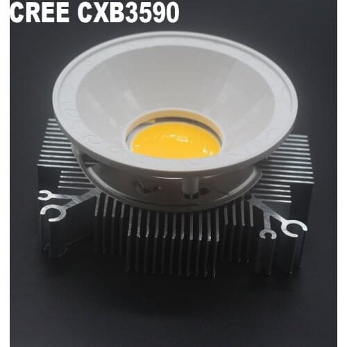 Original Cree COB CXB3590 CXB 3590 led grow light 3500K/6000K with Holder Reflect 36V cob led grow light for plants