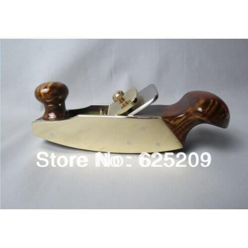 Fashional New rosewood and art brass 5 1/2" convex bottom planes woodworking luthier tools shell dot inlay