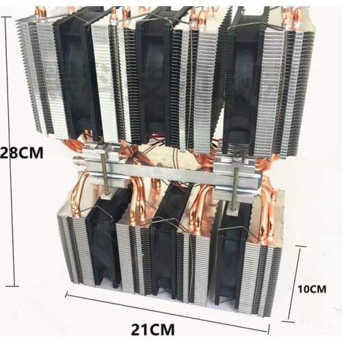 High-power air conditioning fan dedicated 5 liter air conditioning fan chiller air conditioning fan cooling cooling film