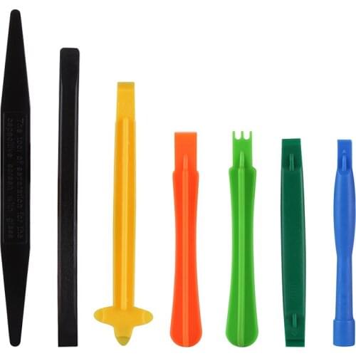 7pcs/lot Plastic Safe Pry Tool for iPhone iPad Samsung Mobile Phone Cellphone Repair Opening Tool Set