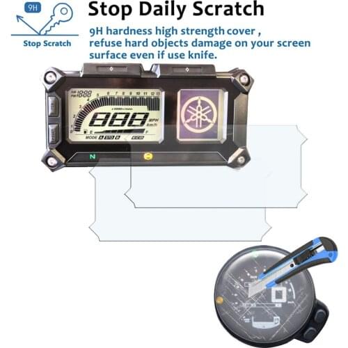Fit For Yamaha MT-09 FJ/MT 09 MT09 TRACER FJ-09 SUPER TENERE Cluster Scratch Cluster Screen Protection Film Protector Film