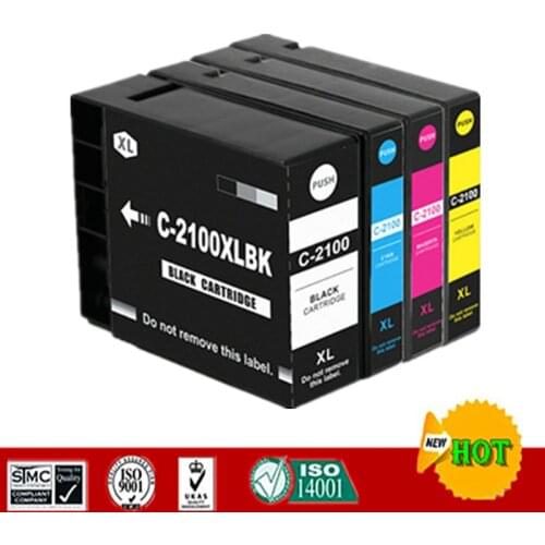 Compatible ink cartridges suit for Canon PGI2100 PGI-2100 suit for Canon MAXIFY Ib4010/IB4110//MB5110/MB5310/MB5410 etc