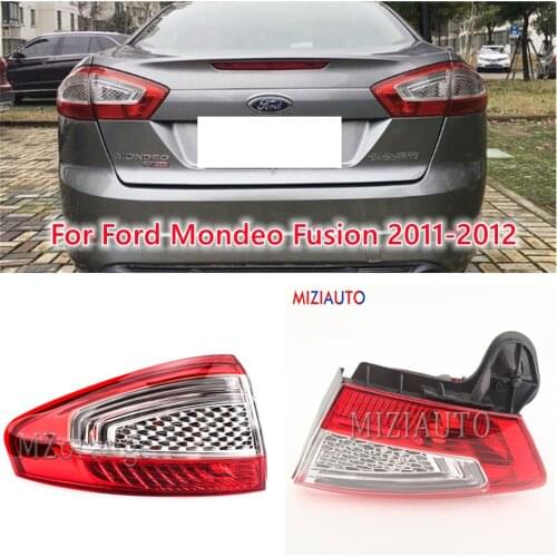 Rear Tail Light For Ford Mondeo Fusion 2011-2012 turn signal taillights assembly Rear Bumper Light Tail Stop Lamp Brake Light