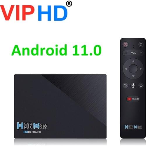 2022 New Android 11 Tv Box H96 Max RK3566 8GB 64GB 5G Dual WiFi BT 8K Smart Set Top Box 1000M Voice Remote H96max Media Player