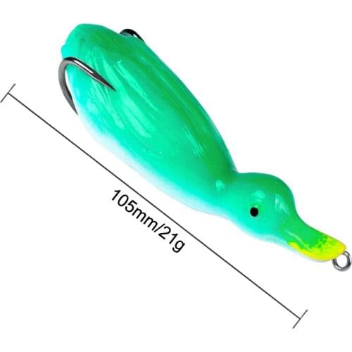 Duckling 21g 10.5cm pike snakehead goyard cat fish pesca fishing Lure artificial bait soft