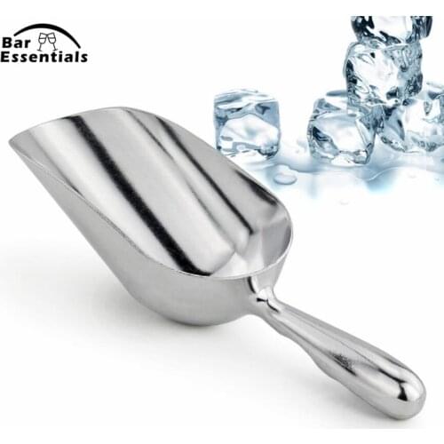 1PC Candy Buffet Ice Aluminum Scoops BBQ Tongs Flour Ice Scoops Shovel Buffet Bar Tools Wedding Bar Party Kitchen Accessories