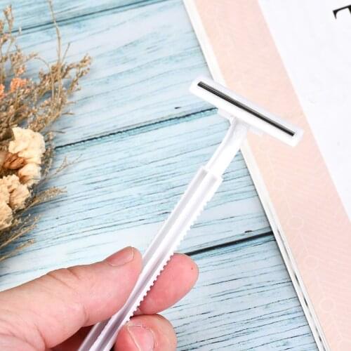20/10/5Pcs Disposable Shaving Razor Portable Travel Body Facial Manual Beard Razor Shaver Trimmer Blades