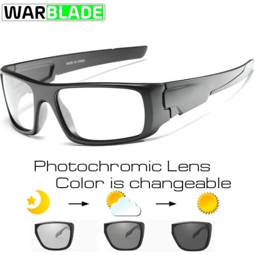 2018 Outdoor Cycling Glasses Bike Goggles Bicycle Sunglasses Polarized sport Sunglasses gafas ciclismo photochromic WarBLade