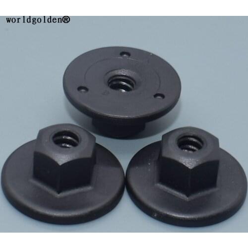 Worldgolden 10pcs auto clips Retainer Chassis Rear Bumper for BMW#07-14-7-169-847