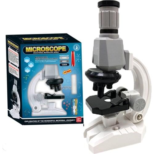 Beginner Digital Microscope Camera Science Kits for Kids, with 100X 400X 1200X and LED, Best Gift for Educational Toy Birthday