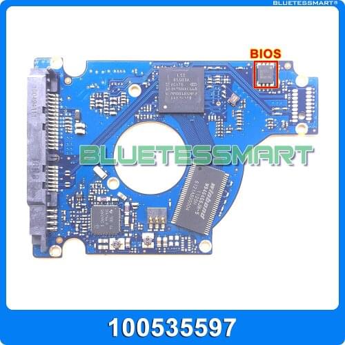 Hard drive parts PCB logic board printed circuit board 100535597 for Seagate 2.5 SATA hdd data recovery hard drive repair