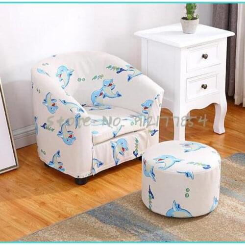 Childrens sofa art tatami mini cartoon single girl boy learn to sit cute baby kid lazy chair
