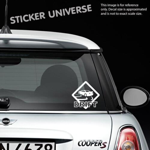 JDM DRIFT 5"X5" Vinyl Die Cut Decal Bumper Sticker Drifting Racing Window sticker