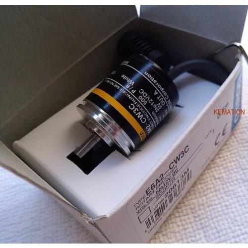 E6A2-CW3C 500P/R Rotary Encoder New in Box 5-12VDC 500PPR E6A2CW3C E6A2 CW3C