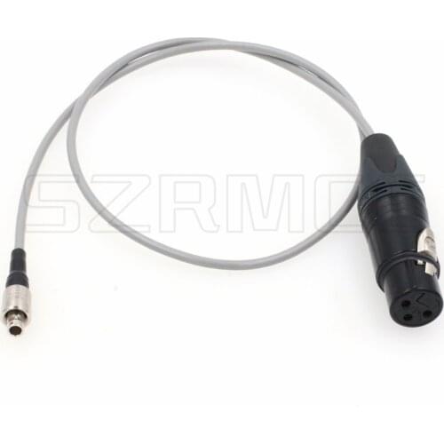 FVB.00.303 3 Pin Male to XLR 3 Pin Female Audio Cable for Zaxcom ZFR300 ZFR400 Sennheiser SK2000 Transmitter