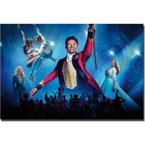 L0069 The Greatest Showman Movie Silk Fabric Poster Art Decor Indoor Painting Gift