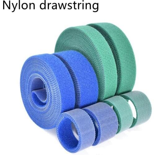 5M Reusable Magic Tape Wire Finishing Nylon Cable Tie Power Wire Loop Tape Multifunction Straps Fastener Office Desktop Computer