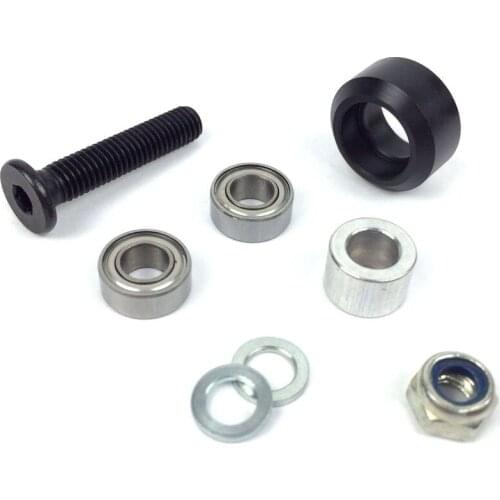 SWMAKER OX CNC desktop machine DIY parts Mini V Delrin Wheel - V Slot Aluminium Linear Extrusio CNC