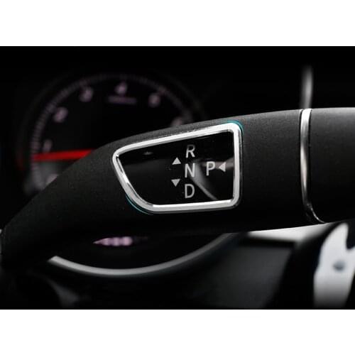 Retaining Bar Frame Wiper Lever Trim 2Pcs For Mercedes Benz E Class W213 E200 E300 2016-2018 Aluminium Alloy