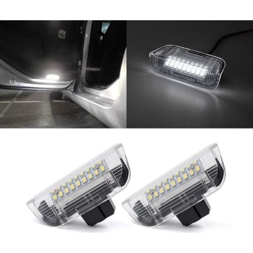 Fits For VW Golf MK5 MK6 GTI Passat CC Eos Tiguan Touareg Sharan MK2 Scirocco Jetta Rear Led Door Courtesy Warning Welcome Light