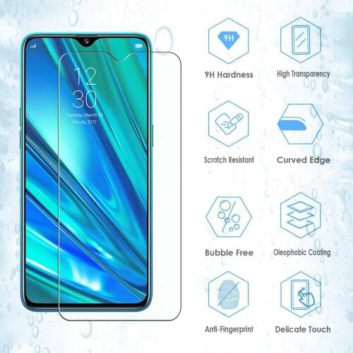 Glass Protector Glass for oppo Realme 5 pro x2 3 Protective Glass on Realmi Redme 5i 5s Redme5i Realme5pro a5 a9