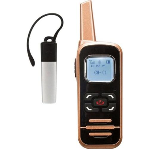 T-BL6 Walkie talkie Bluetooth PTT earpiece Handfree wireless headphone headset Mic For Two way radio