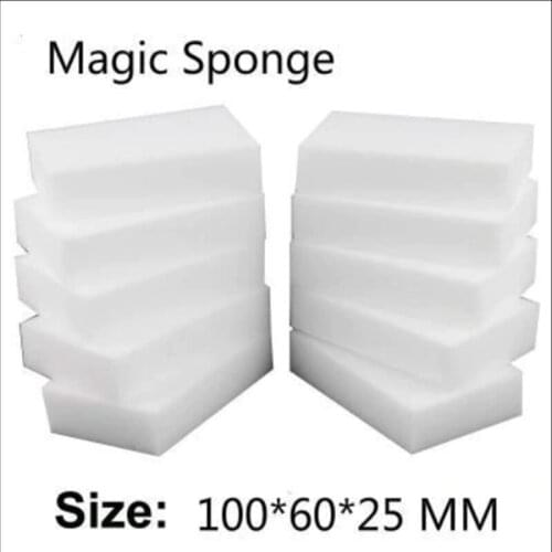 150pc 10*6*2.5cm!Magic melamine sponge eraser cleaner White sponge block for dish cleaning/kitchen washing/toilet sanitary