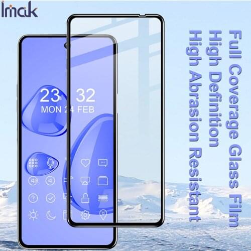 Imak Pro+ Full Screen Glue Tempered Glass Protective For LG K92 Q92 oleophobic