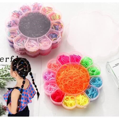 HigoodJune 1 childrens day girl hair bands hair hair rope baby girls children tire does not hurt hair one-time sinews