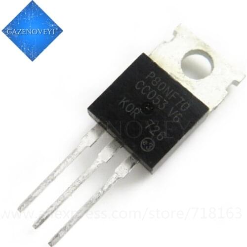 10pcs/lot STP80NF70 P80NF70 80NF70 TO-220 In Stock