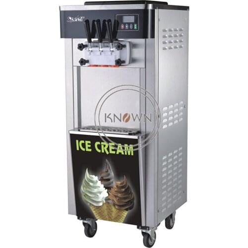 2020 popular ice cream maker 20-30L/H ice cream machine stainless steel soft ice cream machine for sale