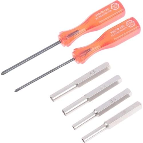 3.8mm 4.5mm Tri-wing Security Bit Screwdriver For NS For NES For SNES For N64 For Game Boy For SEGA Set
