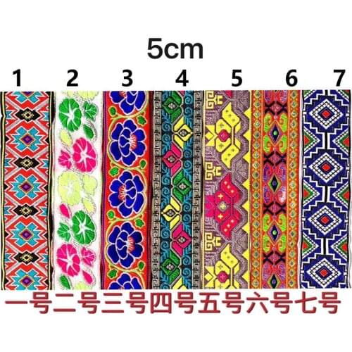 5CM computer embroidered webbing,XERY20200409A
