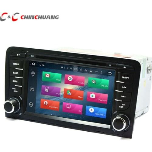 Android 9.0 Car DVD Player GPS for Audi S3 2006-2012 RS3 Sportback 2011 A3 8P 2003-2013 Radio DVR DSP WiFi Audio Video System