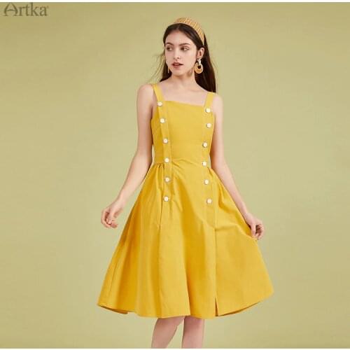 Модные платья-трапеции Artka China At AliExpress