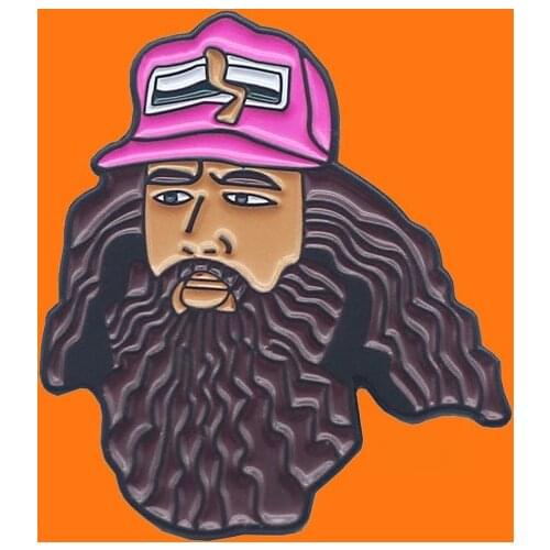 Magical Forrest Gump Enamel Pins Cute Funny Metal Cartoon Brooch Backpack Hat Bag Collar Lapel Badges Men Women Fashion Jewelry