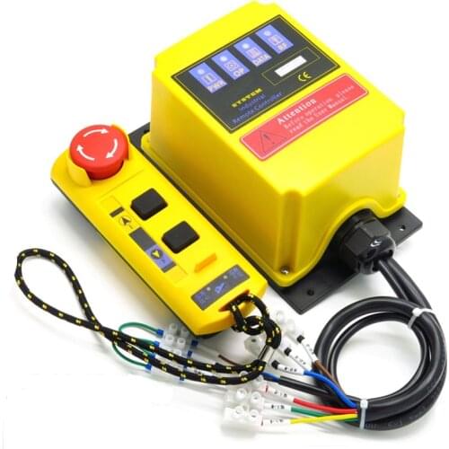 A2HH electric hoist a direct type industrial remote control built-in contactor with emergency stop
