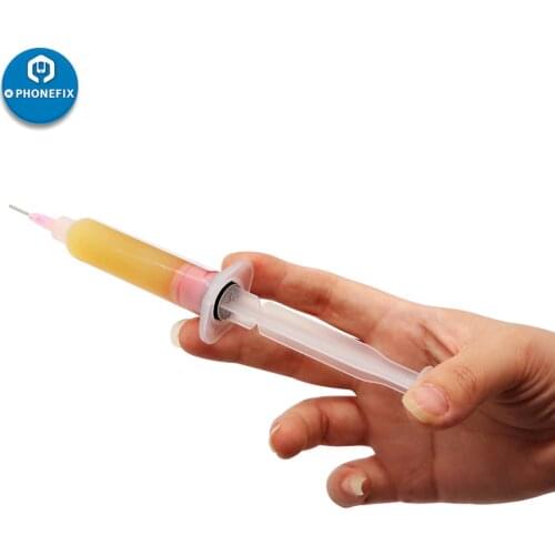 10CC OEM RMA-223 BGA Soldering Paste Flux with Syringe and Needle for Phone PCB Solder Flux No-clean Flux Welding Tools