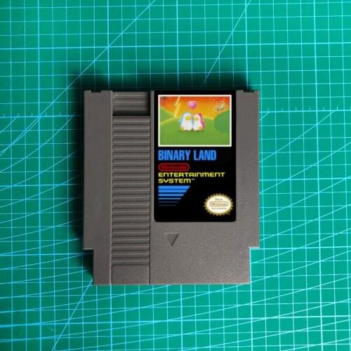 Binary Land - 72 pins 8bit game cartridge