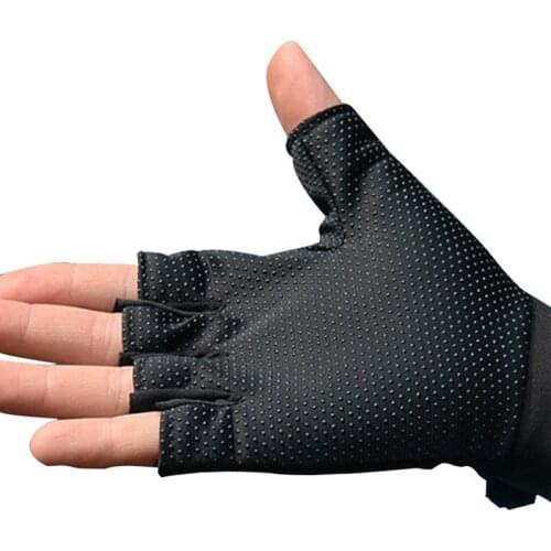Summer Fitness Gloves Gym Weightlifting Cycling Yoga Bodybuilding Training Thin Breathable Non-slip Half Finger Gloves New Style