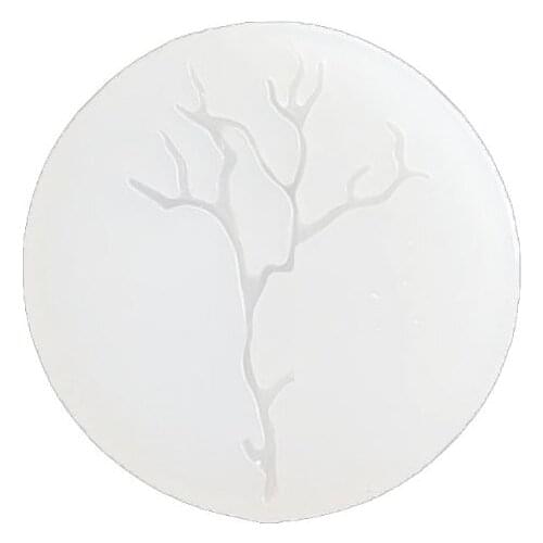 Leaves Branches Shape Epoxy Resin Casting Silicone Molds Jewelry Making Tools W0YA