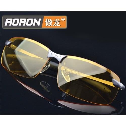 MYT_0176 Night Vision Glasses Men Polarized HD Photochromic Lens UV400 Yellow Sunglasses Driving Goggles For Car High Quality